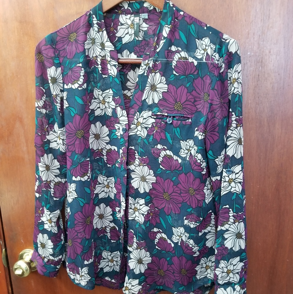 Stitch Fix Kut from the Kloth Floral Button Up SP